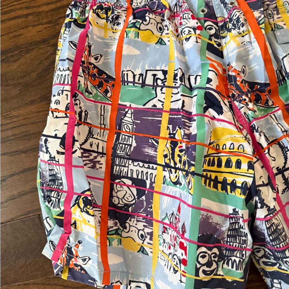 Velibrequin amazing European unique means swim trunks size XXL monkey animals - Picture 9 of 15